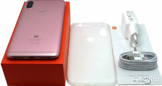 Смартфон Xiaomi redmi note 6 pro 32gb розовый Смартфон Xiaomi redmi note 6 pro 32gb розовый