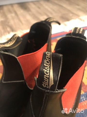 Ботинки Челси Blundstone 10,5(508 Black/Red)