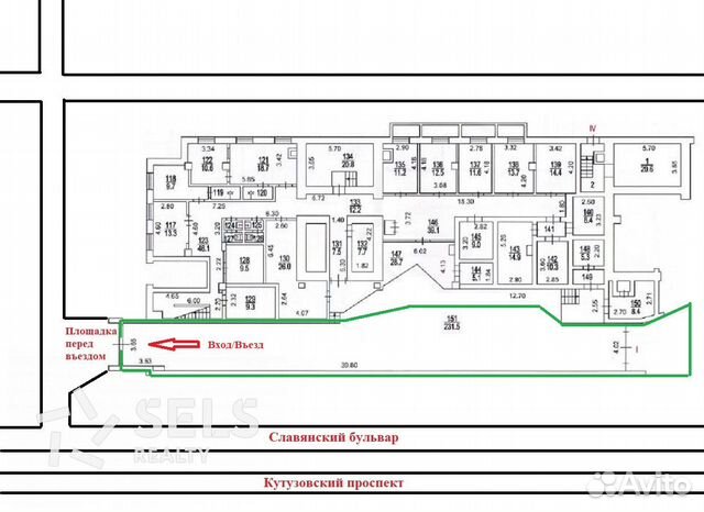 Сдам помещение свободного назначения, 219 м²