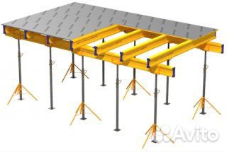 Аренда опалубки для перекрытия