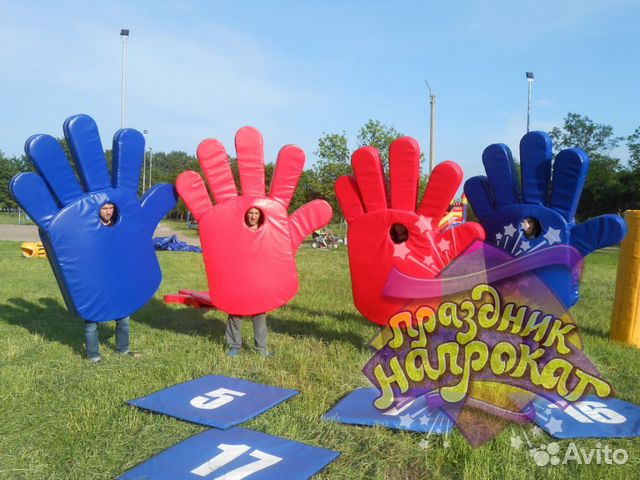 Аренда аттракционов, игр и развлечений в Казани