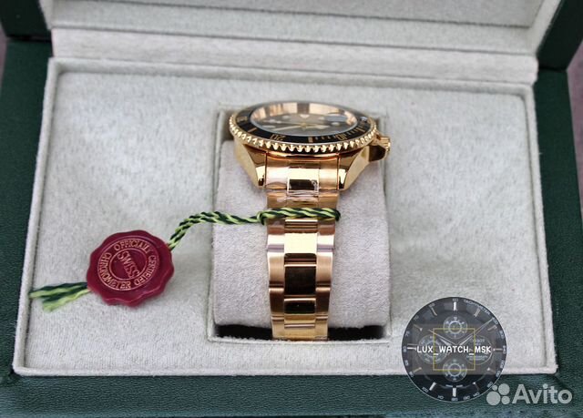 Мужские наручные часы Rolex Submariner goldblack Мужские наручные часы Rolex Submariner goldblack