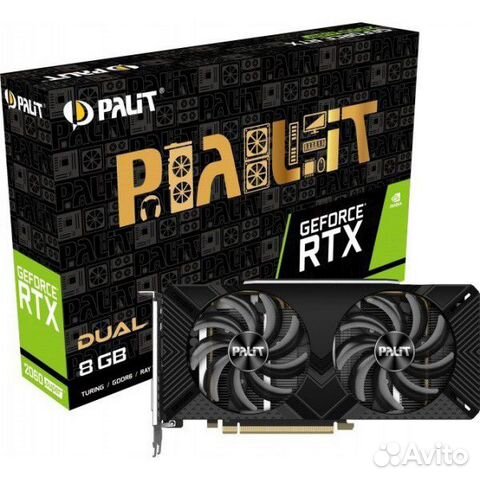 Новая Видеокарта Palit PCI-E PA-RTX2060super dual Новая Видеокарта Palit PCI-E PA-RTX2060super dual
