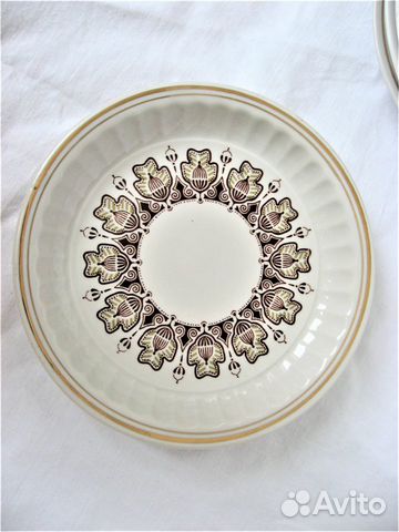 Блюдца из кофейного сервиза Дубок Рига СССР
