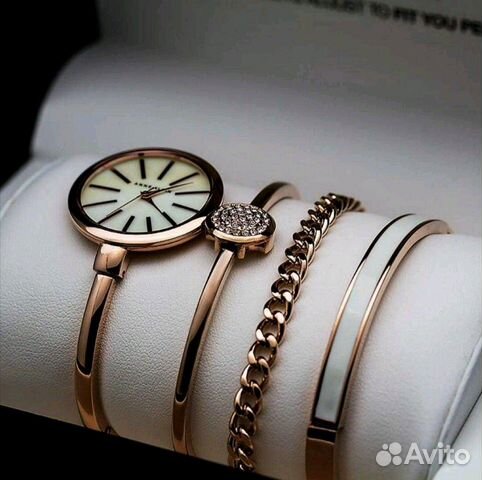 Часы Anne Klein + 3 Браслета Часы Anne Klein + 3 Браслета