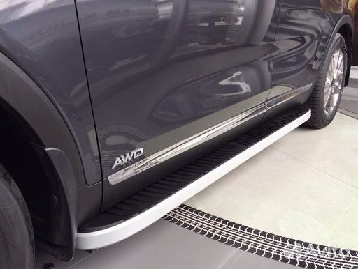 Пороги подножки Kia Sorento