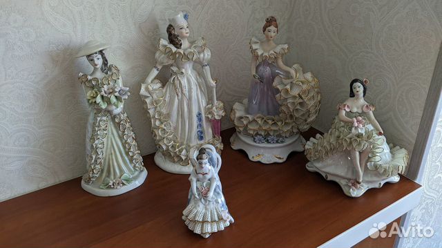 Статуэтки. Кружевной фарфор. Румыния