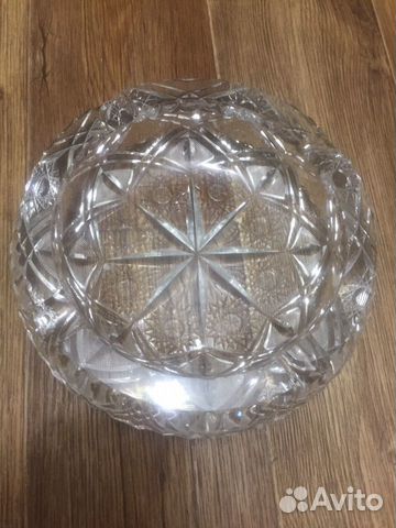Пепельница хрустальная
