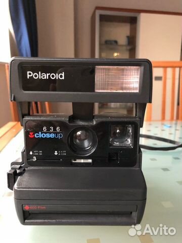 Polaroid 636 closeup