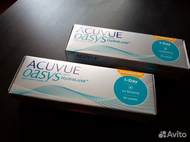 Астигматические контактные линзы 1 Day Acuvue Oasy Астигматические контактные линзы 1 Day Acuvue Oasy