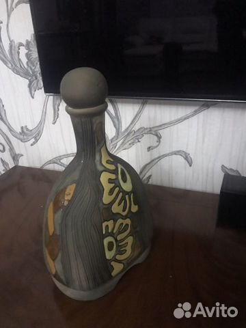 Вазы настольные, керамика, ручная работа