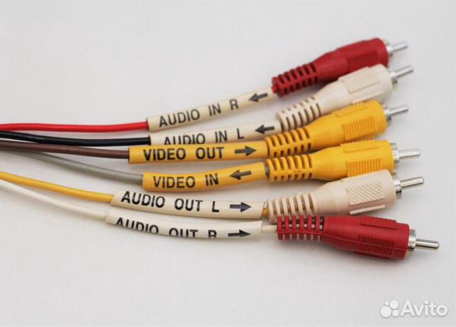 Межблочный кабель scart-6RCA 