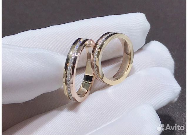 Золотые обручальные кольца