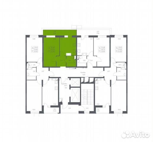 1-к квартира, 32.7 м², 11/17 эт.