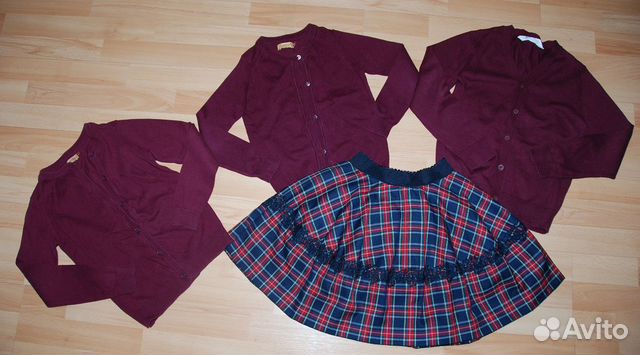 Пакет бордовой школьной формы на 122-132см+туфли Пакет бордовой школьной формы на 122-132см+туфли