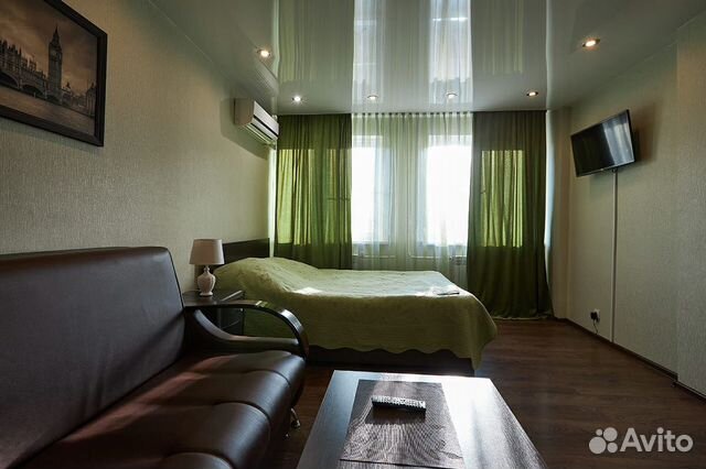 

Квартира-студия, 33 м², 2 кровати