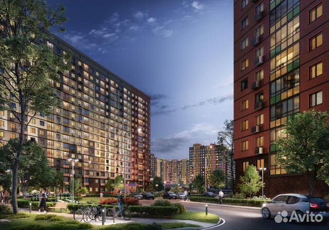 2-к квартира, 62.3 м², 10/17 эт.
