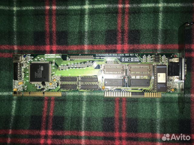 Видеокарта cirrus logic clvga542XVL REV 2.0 Видеокарта cirrus logic clvga542XVL REV 2.0
