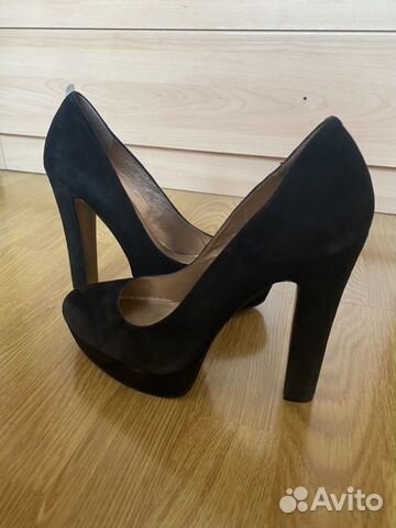 Туфли замшевые bcbg