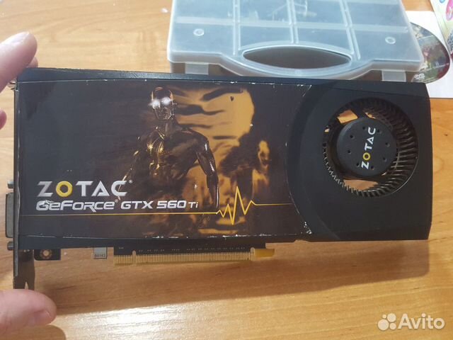 Geforce gtx 560ti - 2 гига 256бит под восстановлен
