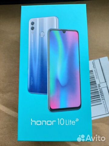 Honor 10 lite, 3/64, новый, ростест, NFC