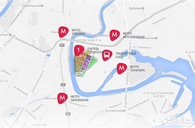 3-к квартира, 73.3 м², 11/16 эт.