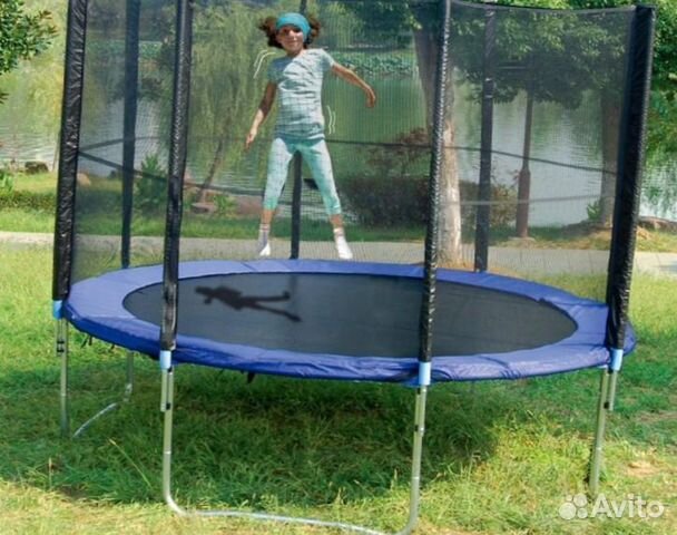 Батут 183 см. для дачи (для детей и взрослых)