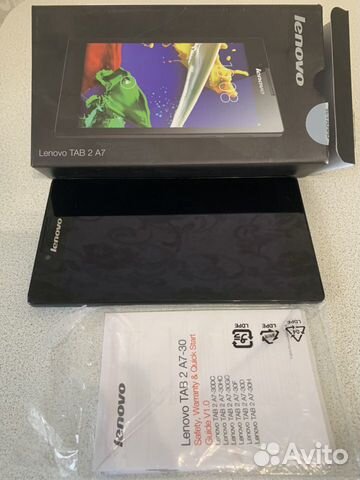 Планшет Lenovo Tab 2 A7-30 Планшет Lenovo Tab 2 A7-30