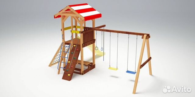 Детская игровая площадка со сборкой Детская игровая площадка со сборкой