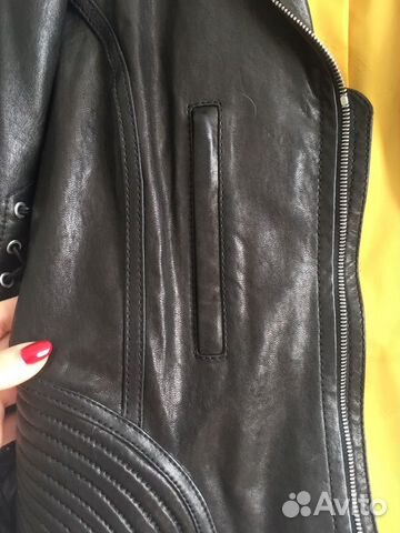 Кожаная куртка косуха Dsquared 40-42 Кожаная куртка косуха Dsquared 40-42