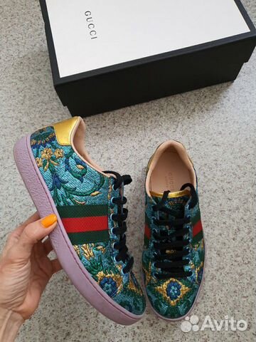 Кеды Gucci, оригинал, новые