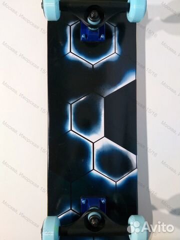 Скейтборд Tech Team TT Vulcan blue, новый Скейтборд Tech Team TT Vulcan blue, новый
