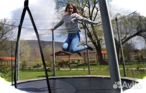 Батут 244 см. для дачи (для детей)