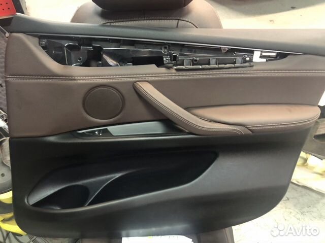 Карты дверей BMW X5 F15 мокка