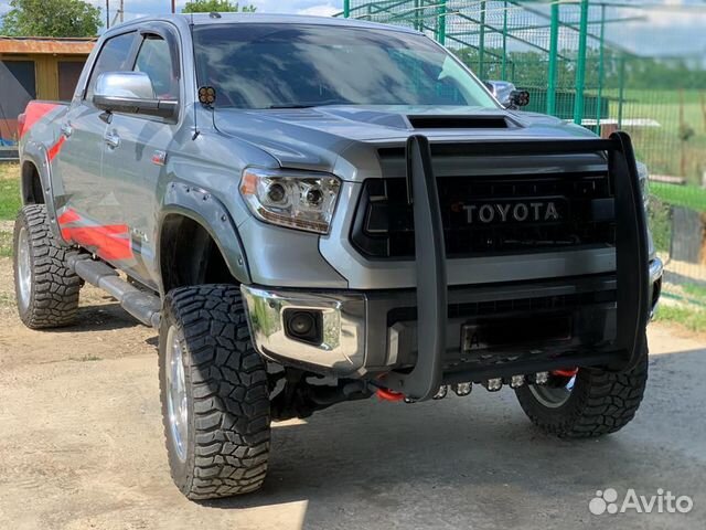 Кенгурятник push bar на tundra sequoia