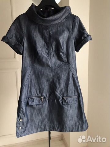 Karen Millen джинсовое платье 12 UK