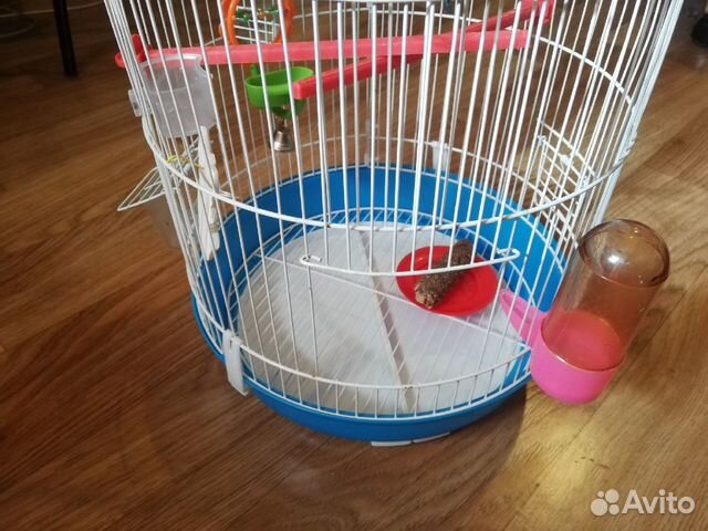 Клетка большая с полным комплектом
