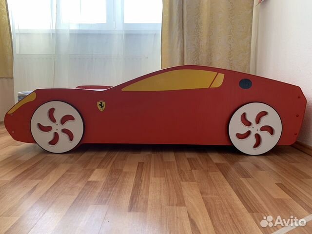 Детская кровать-машинка Ferrari Детская кровать-машинка Ferrari