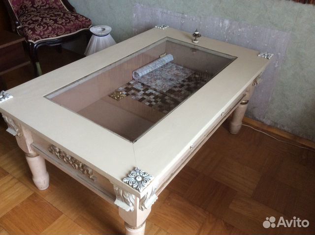 Журнальный столик ручная работа Журнальный столик ручная работа