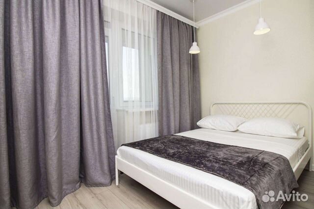 

1-к. квартира, 60 м², 2 кровати