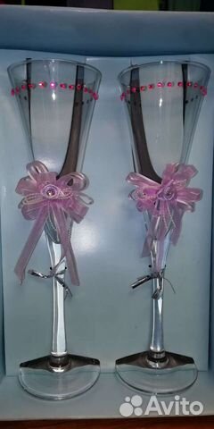 Фужеры свадебные 2шт