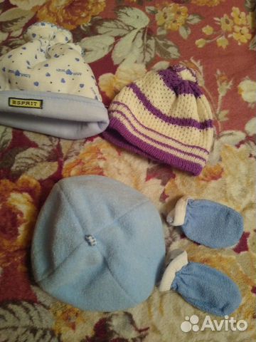 Шапочки для новорожденного