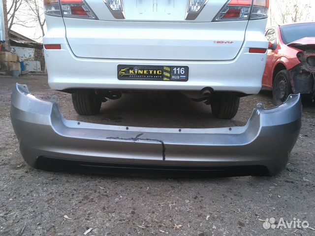 Задний бампер Лада Гранта 2 Granta FL седан