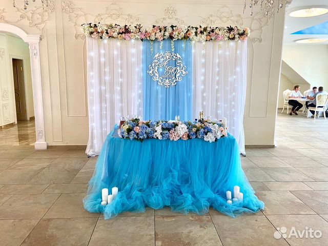 Оформление свадьбы, фотозона