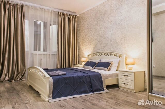 

1-к. квартира, 45 м², 2 кровати