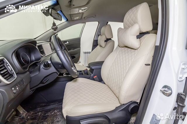 Авточехлы киа Спортейдж 4 / Экокожа Ромб
