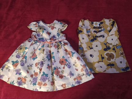 Платье, вещи на девочку 9-12 мес мазкея, некст