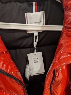 Куртка женская tommy hilfiger пуховик