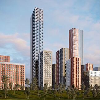 3-к квартира, 76.4 м², 12/19 эт.