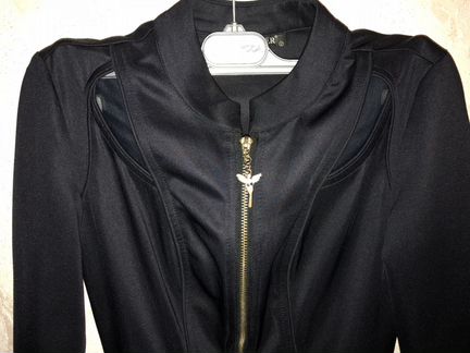 Платье. Темно-синее на молнии